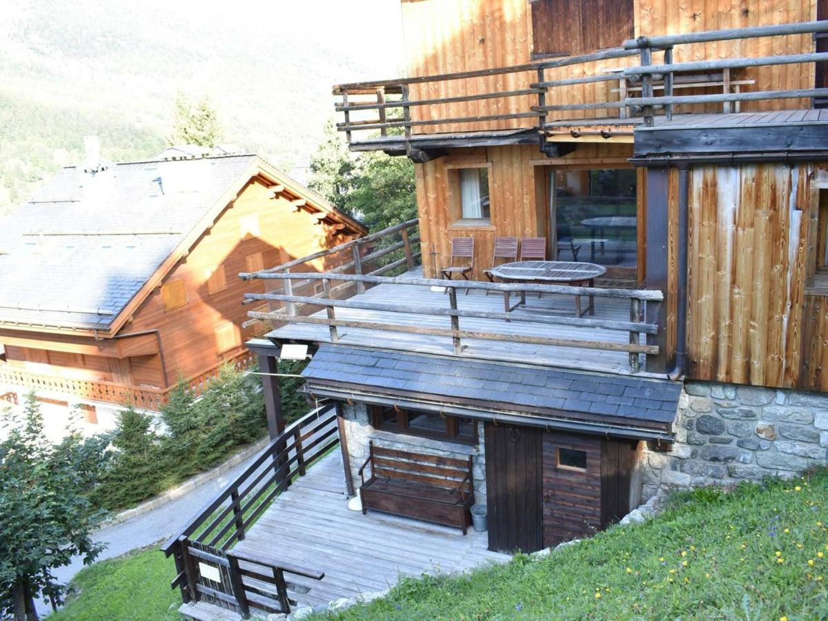 Appartement Cosy Avec Cheminee, Terrasse Et Parking, Proche Pistes Et Commerces - Meribel - Fr-1-180-552 エクステリア 写真