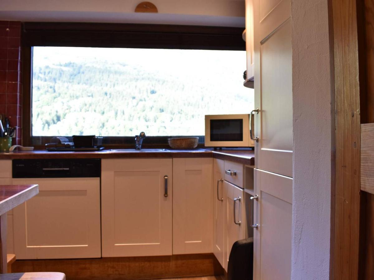 Appartement Cosy Avec Cheminee, Terrasse Et Parking, Proche Pistes Et Commerces - Meribel - Fr-1-180-552 エクステリア 写真
