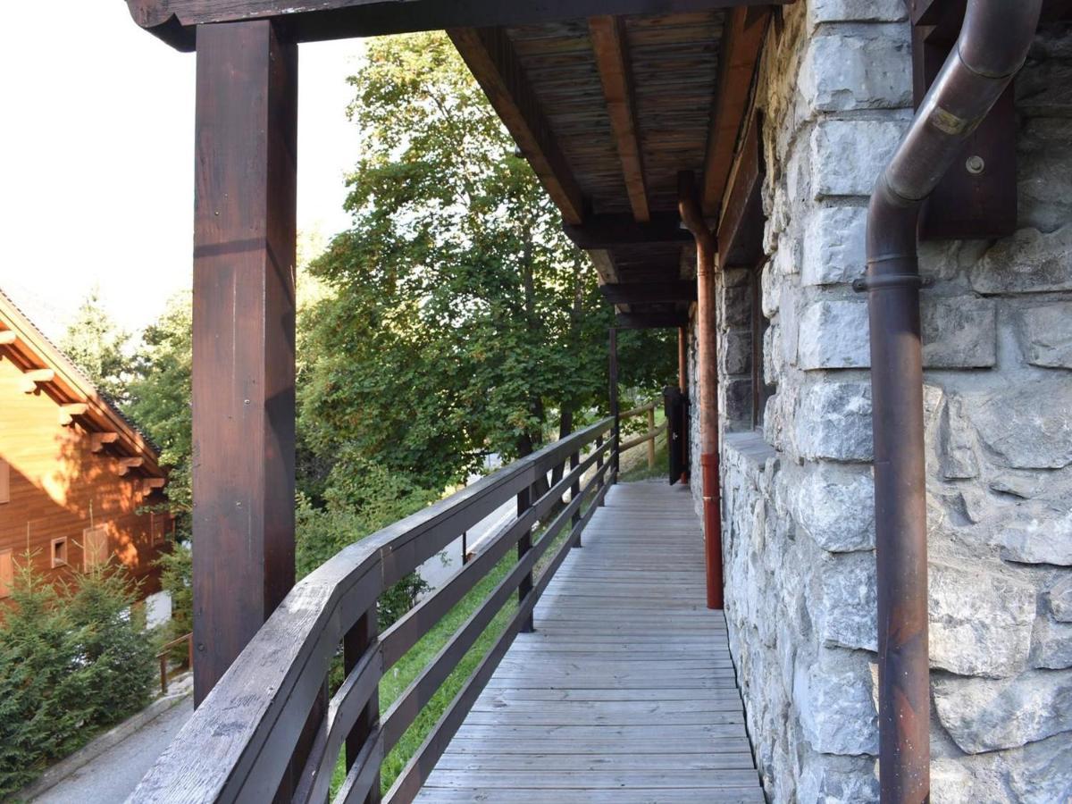 Appartement Cosy Avec Cheminee, Terrasse Et Parking, Proche Pistes Et Commerces - Meribel - Fr-1-180-552 エクステリア 写真
